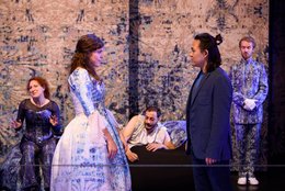 Der eingebildete Sokrates: Natalya Boeva, Kathrin Zukowski, Irakli Atanelishvili, Jaeil Kim, Bavo Orroi